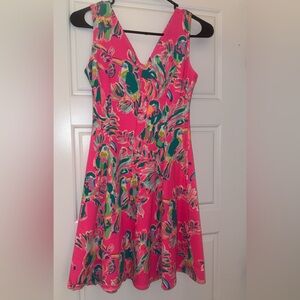Lilly Pulitzer Dress Sz XXS V-Neck Sleeveless